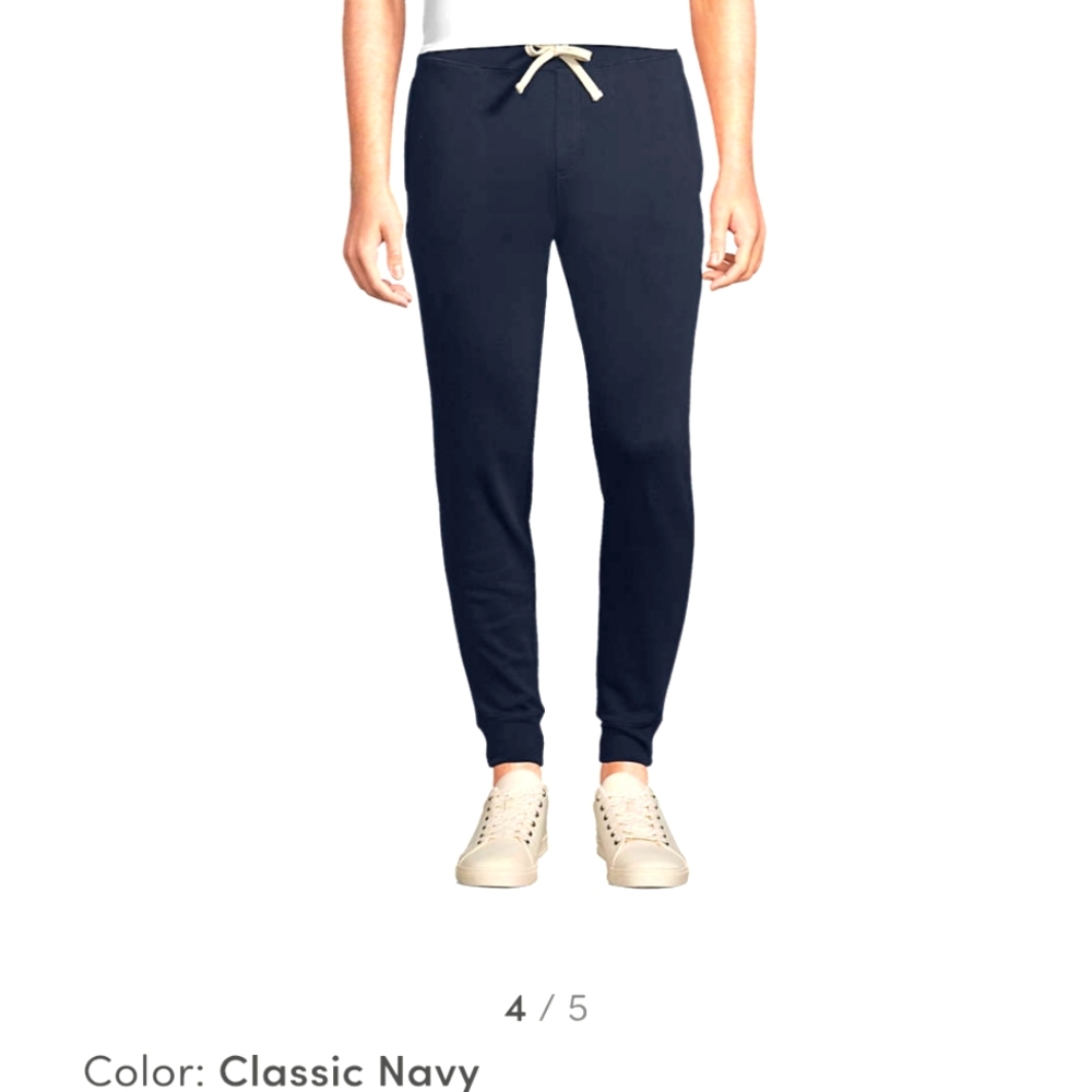 Lands End blue sweatpants XXL